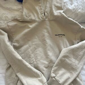 Talentless Beige Hoodie